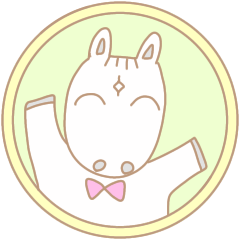 [LINEスタンプ] 白馬くんと仲間