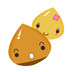 [LINEスタンプ] クーちゃん＆リーちゃん