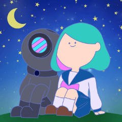 [LINEスタンプ] さよならを言えない朝に