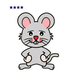 [LINEスタンプ] ネズミのカスタムスタンプ第3弾の画像（メイン）
