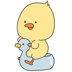 [LINEスタンプ] ひよこのいちちゃん