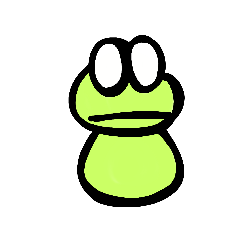 [LINEスタンプ] ヤル気なしカエル