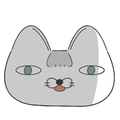 [LINEスタンプ] 日常生活の猫顔2