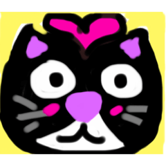 [LINEスタンプ] ハチにゃん
