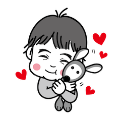 [LINEスタンプ] おちびさんと。Part 1