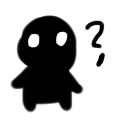 [LINEスタンプ] 黒々くん