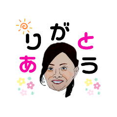 [LINEスタンプ] 淳子さん