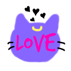 [LINEスタンプ] ムーンキャット
