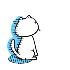 [LINEスタンプ] きりん家のにゃんこ様