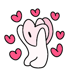 [LINEスタンプ] ピンク·チューリップ 5