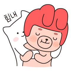 [LINEスタンプ] 帽子をかぶったウサギのムト。