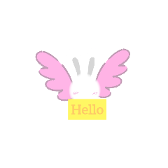 [LINEスタンプ] 天使のもこうさちゃん