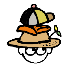 [LINEスタンプ] かぶるひと