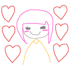 [LINEスタンプ] 女の子 スタンプ