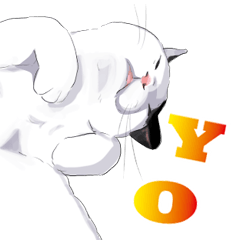 [LINEスタンプ] はぶあにゃいすでい