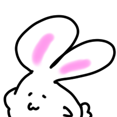 [LINEスタンプ] 肉まんうさぎ