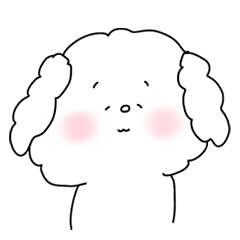 [LINEスタンプ] もふもふわんころ