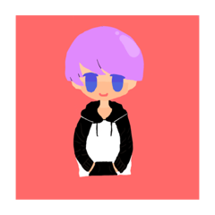 [LINEスタンプ] ・__・
