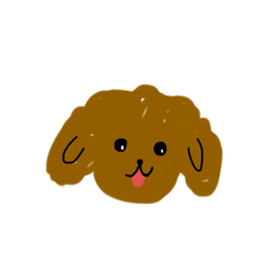 [LINEスタンプ] トイプーのトイちゃん