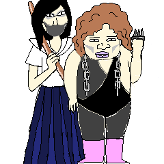 [LINEスタンプ] 本当は優しいPTA2