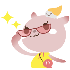 [LINEスタンプ] しんぷる保育『らこたんとぺんたくん』