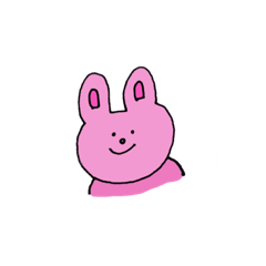 [LINEスタンプ] ひさしぶり、うさぎ。