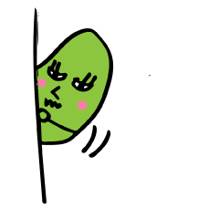 [LINEスタンプ] そらまめのまめぽん