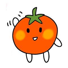 [LINEスタンプ] トマトとなすび