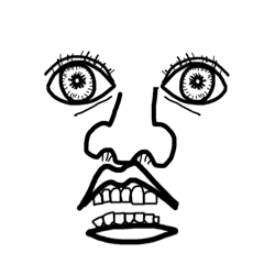 [LINEスタンプ] ガン見