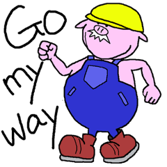 [LINEスタンプ] 人生はマイペース