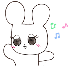 [LINEスタンプ] 白ウサギうさぴょんの日常スタンプ