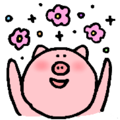 [LINEスタンプ] ビッグ エブリデイ ブー！
