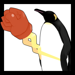 [LINEスタンプ] ペンギンのつぶやき