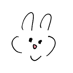 [LINEスタンプ] むっちりうささん