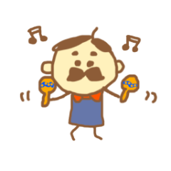 [LINEスタンプ] 憎めないおじさん (落書きver.)
