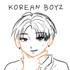 [LINEスタンプ] 韓国の高校生