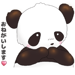 [LINEスタンプ] かわいい ぱんだ ほのぼの 日常