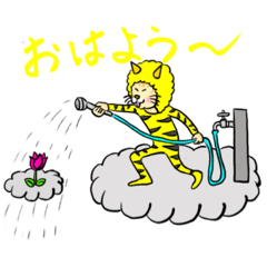 [LINEスタンプ] カミナリ猫 のスタンプ