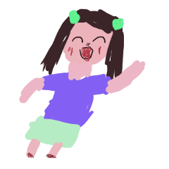 [LINEスタンプ] 子供の手書きかわいいスタンプ