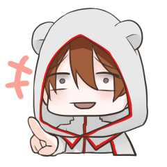 [LINEスタンプ] 隣の黒月くん
