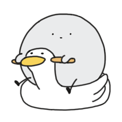 [LINEスタンプ] 足の生えたおばけ2