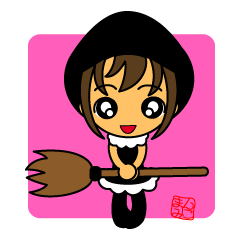 [LINEスタンプ] まみんこの魔女っ娘スタンプ