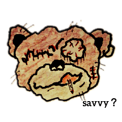 [LINEスタンプ] グレぐま♪