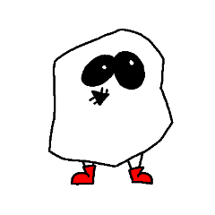 [LINEスタンプ] プレーンおばけ