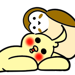 [LINEスタンプ] 鳥のたまご-1