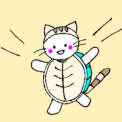 [LINEスタンプ] ネコになりたいカメ3 一目惚れ編