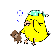 [LINEスタンプ] ピヨタの吹き出しスタンプ のんきな日常編の画像（メイン）