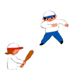 [LINEスタンプ] 子供とスポーツ
