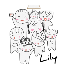 [LINEスタンプ] Lily♧clanスタンプ♪