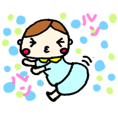 [LINEスタンプ] ぷっちゅり赤ちゃん121